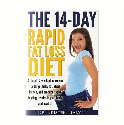 14-Day Rapid Fat Loss Planner- Simple 2-Week Weight Loss Journal to Track Meals, Workouts & Belly Fat Burn- Transform Your Body, Boost Energy& bBuild Healthy Habits for Long-Term Results