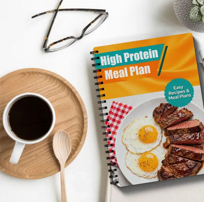 High-Protein Meal Plan Cookbook with Quick & Easy Protein-Rich Recipes for Weight Loss, Muscle Gain, Clean Eating & Meal Prep - Healthy Cooking Guide Suitable for Busy Adults, Beginners, Fitness & for families