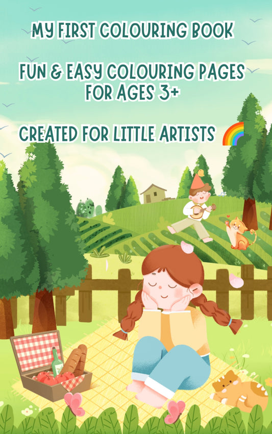 My First Colouring Book ( Customized Colouring Book For Children )